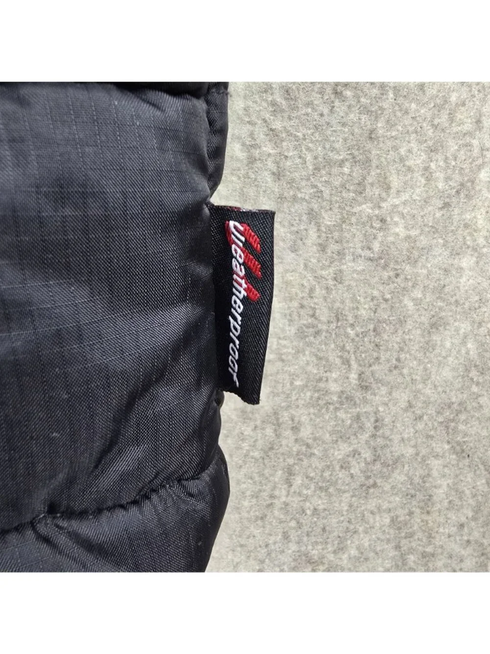 Weatherproof Boys Puffer Vest Black Size 10/12 Lightweight Warm Quilted Design